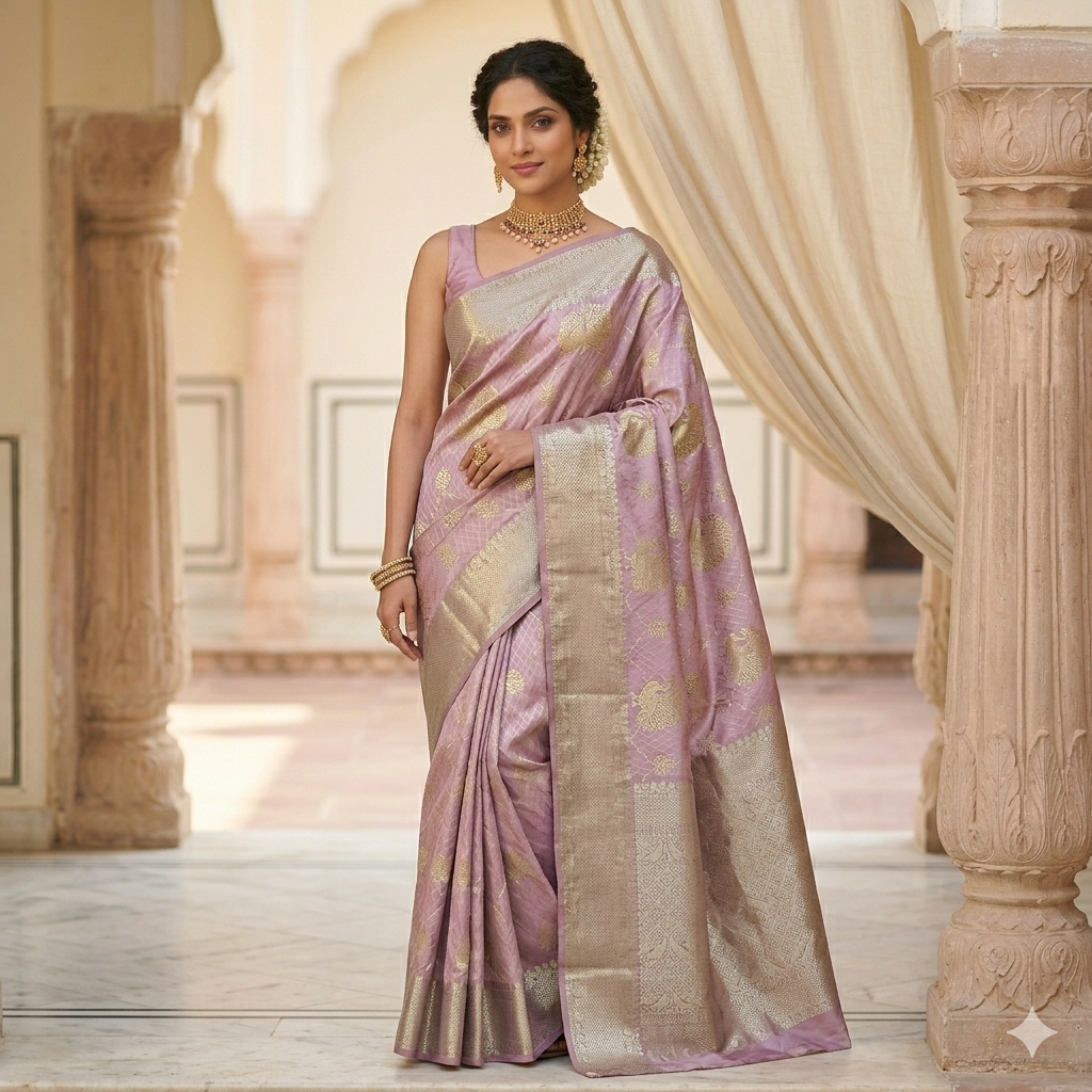 Kanchipuram Tissue Silk Sarees